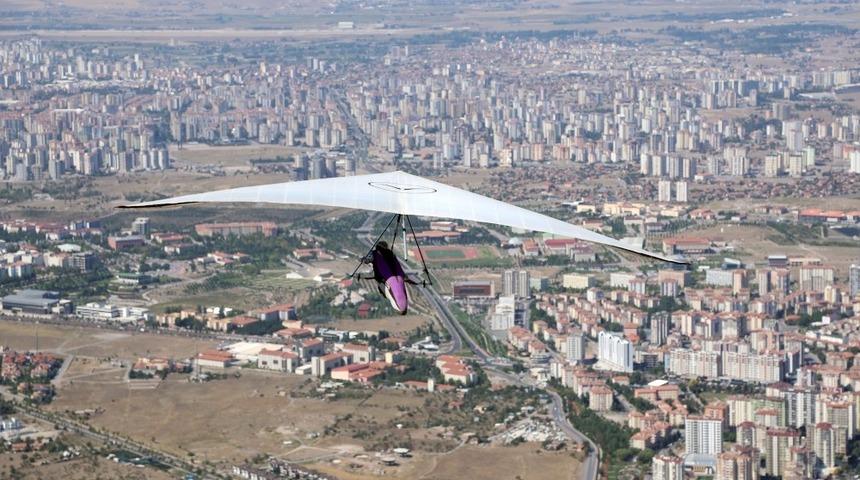 Ali Dağı&rsquo;nda T&uuml;rkiye Yelken Kanat Şampiyonası Heyecanı