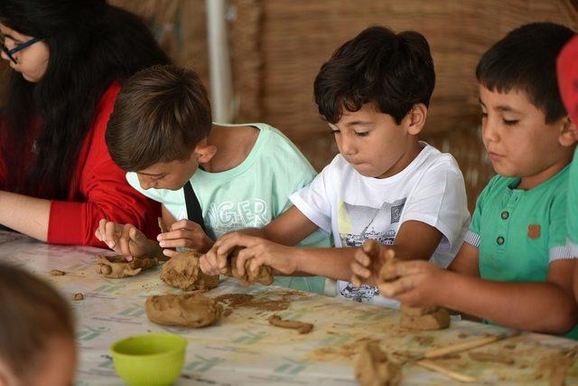 Çocuklar pişmiş toprağı çok sevdi