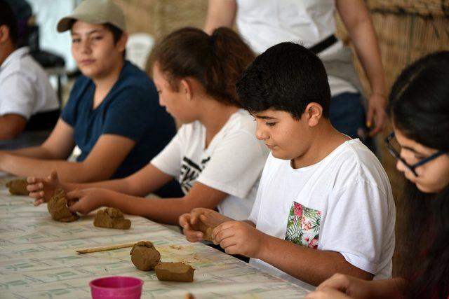 Çocuklar pişmiş toprağı çok sevdi