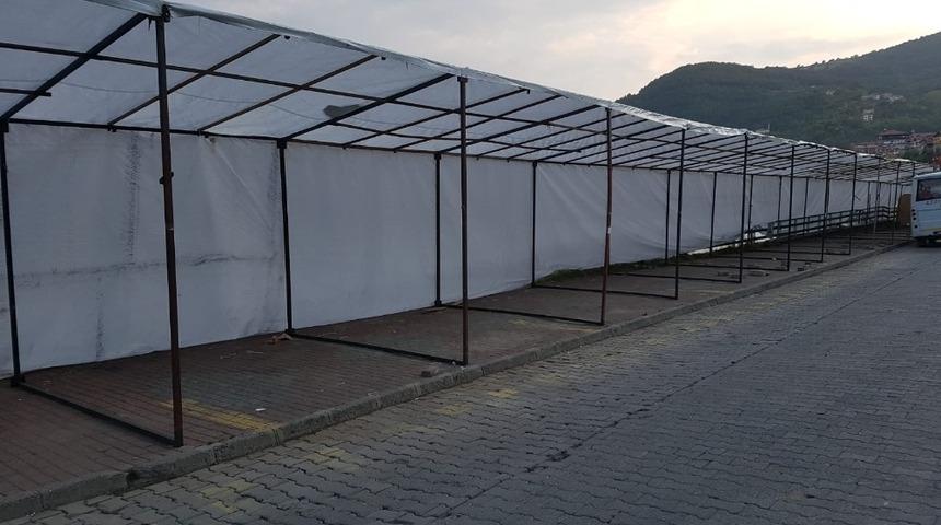 Devrek&rsquo;te yaz şenlikleri stantları kapandı