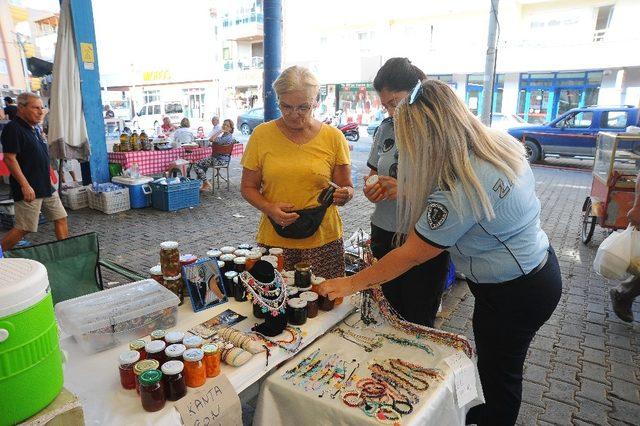 Seferihisar’da kadın zabıtalar sayesinde çarşı pazar daha huzurlu