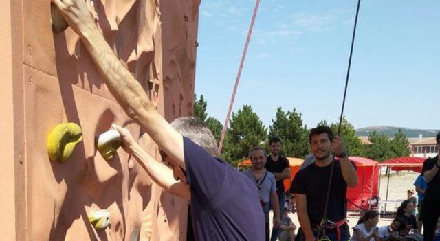 Kütahya’da Spor Tırmanış Küçükler ve Gençler 30 Ağustos Zafer Kupası Lider Yarışması