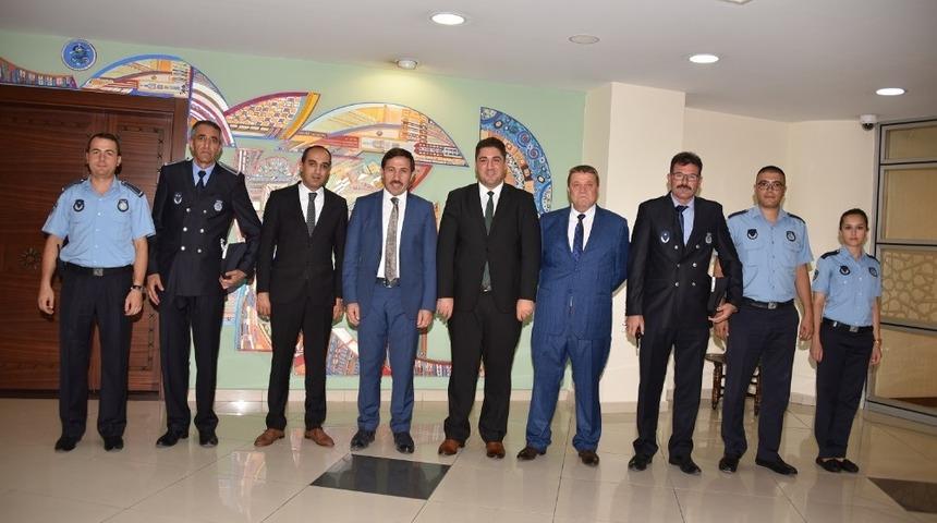 Zabıta Teşkilatından Başkan Kılca&rsquo;ya ziyaret