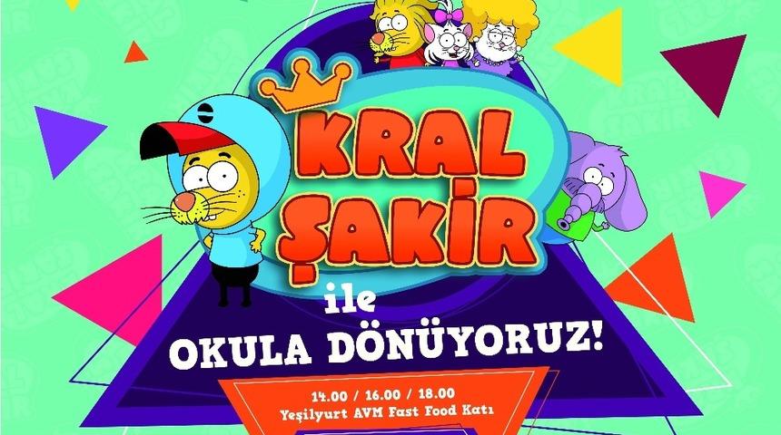 “Kral Şakir” minik dostlarıyla buluşuyor