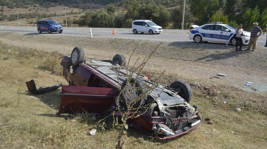 Tavşanlı&rsquo;da trafik kazası: 2 yaralı
