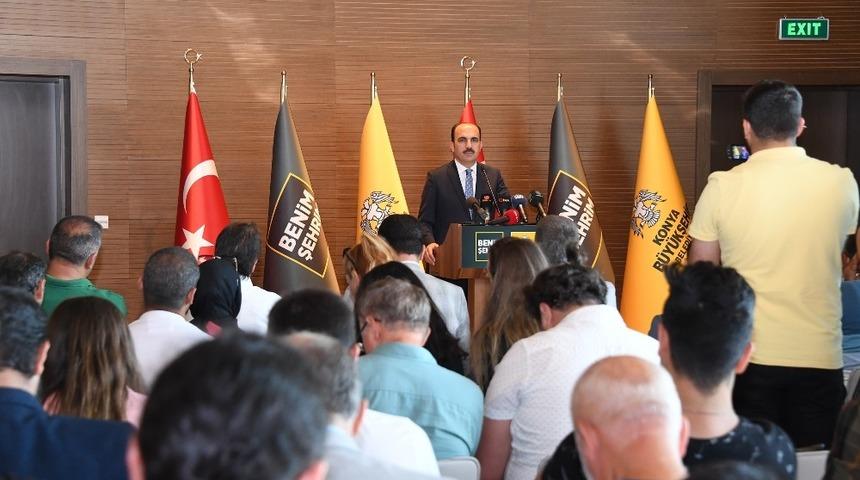 Başkan Altay: “Konya, dünyanın marka şehirlerinden bir haline gelecek”