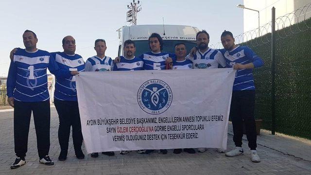 Aydın Büyükşehir Belediyespor Goalball Takımı, Aydın’ı temsil etti