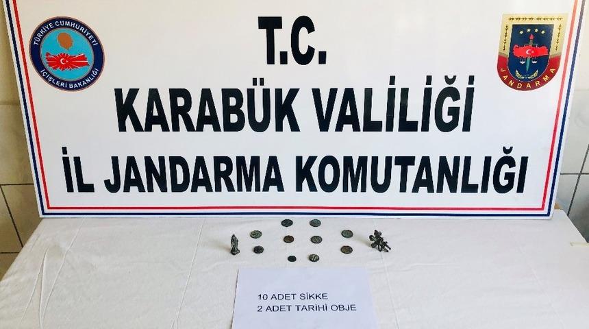 Karab&uuml;k&rsquo;te tarihi eser operasyonu