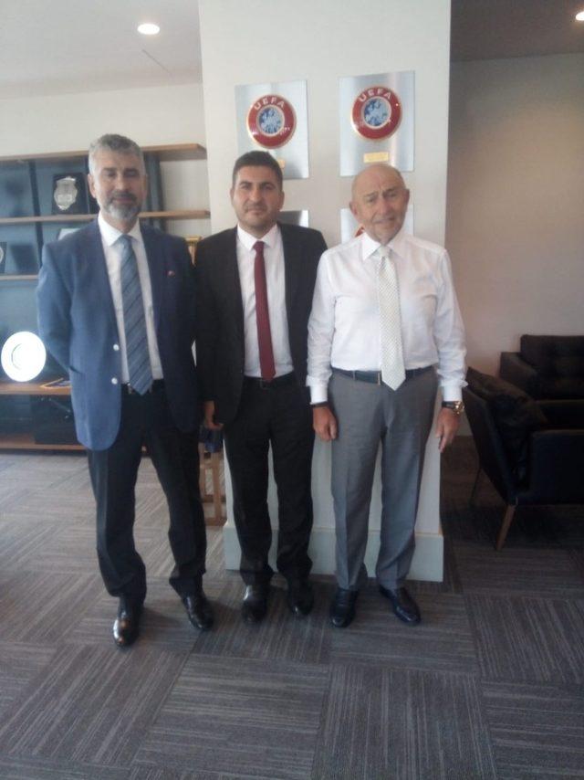 TFF Başkanı Nihat Özdemir, Zonguldak Ereğlispor’u ağırladı