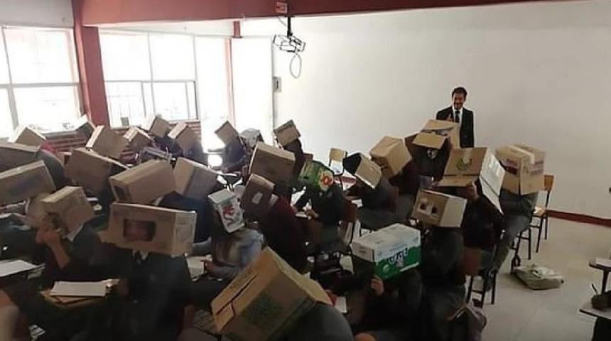 'Külyutmaz' öğretmenin kopya önlemi şaşırttı!