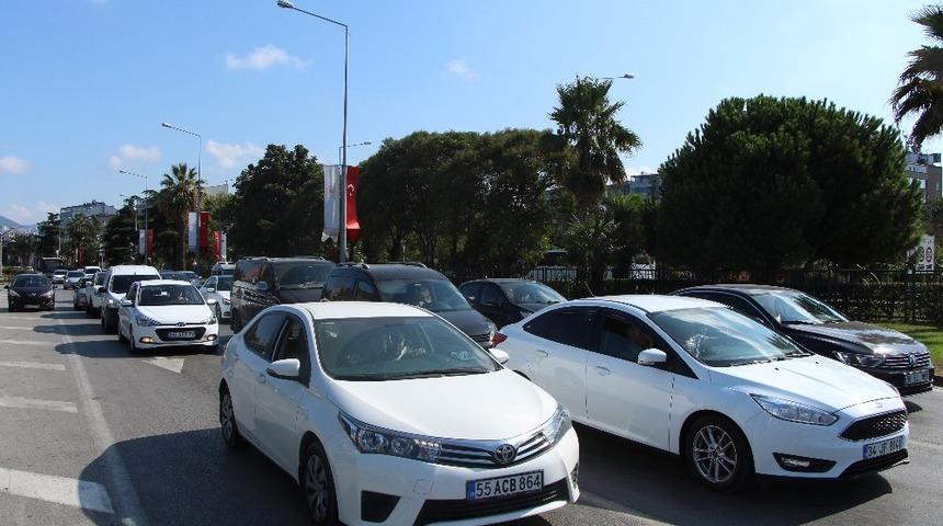 Samsun&rsquo;da taşıt sayısı 356 bin 247&rsquo;ye ulaştı