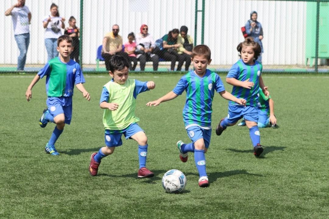 Yeşil Mavili minikler sahaya &ccedil;ıktı