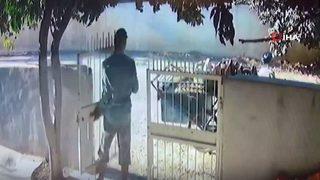 Mersin'de hurdacı kapıyı böyle çaldı