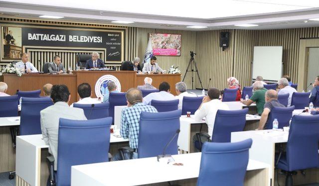 Battalgazi Belediye Meclisi toplandı