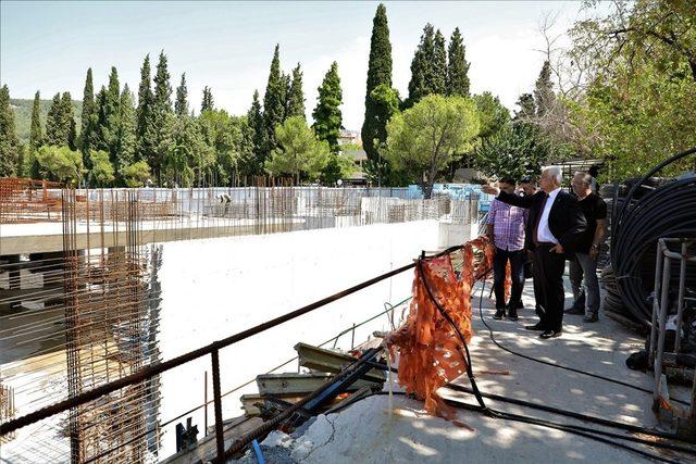 Başkan Gürün yatırımları yerinde inceledi