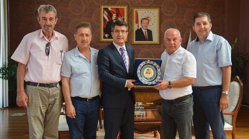 ASKF&rsquo;dan Rekt&ouml;r Taş&rsquo;a ziyaret