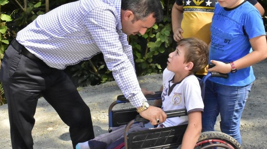 Bir telefon minik Yasin&rsquo;i mutlu etti