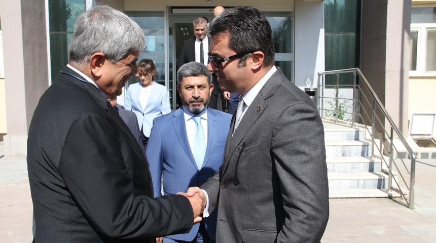 Erzurum Valisi Okay Memiş&rsquo;den Aras Edaş&rsquo;a ziyaret