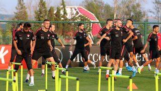 A Milli Takım, hazırlıklarını sürdürdü