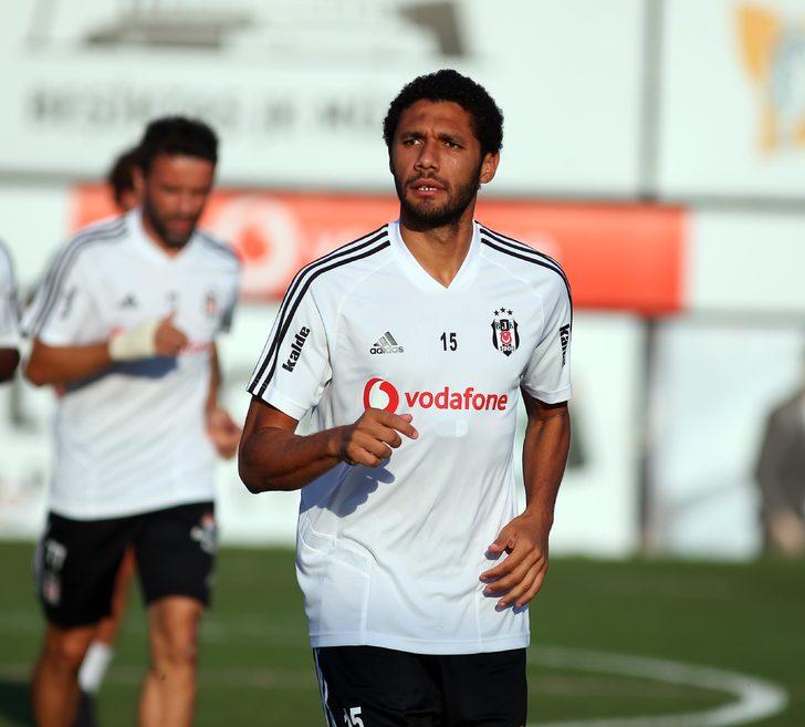 Mohamed Elneny, Beşiktaş ile ilk antrenmanına çıktı G3