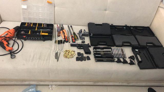 Kurusıkıdan ger&ccedil;ek silah yapılan imalathaneye baskın 1