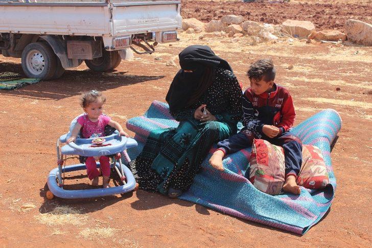 İdlibliler Türkiye sınırına göçüyor G5