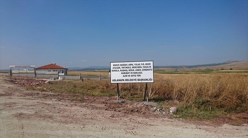 Aslanapa&rsquo;da hububat alım merkezi oluşturuldu