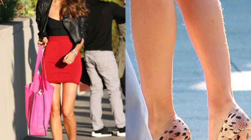 Irina Shayk'ın Kıllı Bacakları