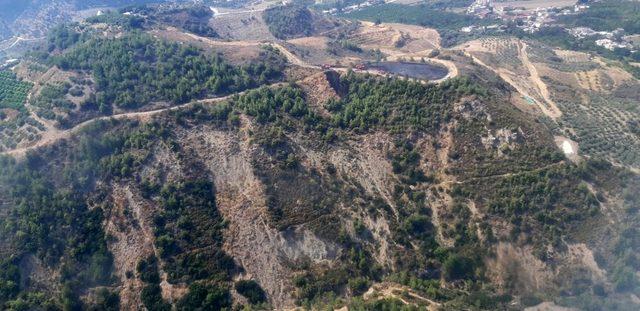 Hatay’da orman yangını