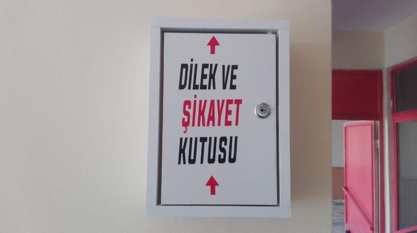 Taşlıçay Belediyesine dilek ve şikayet kutusu asıldı