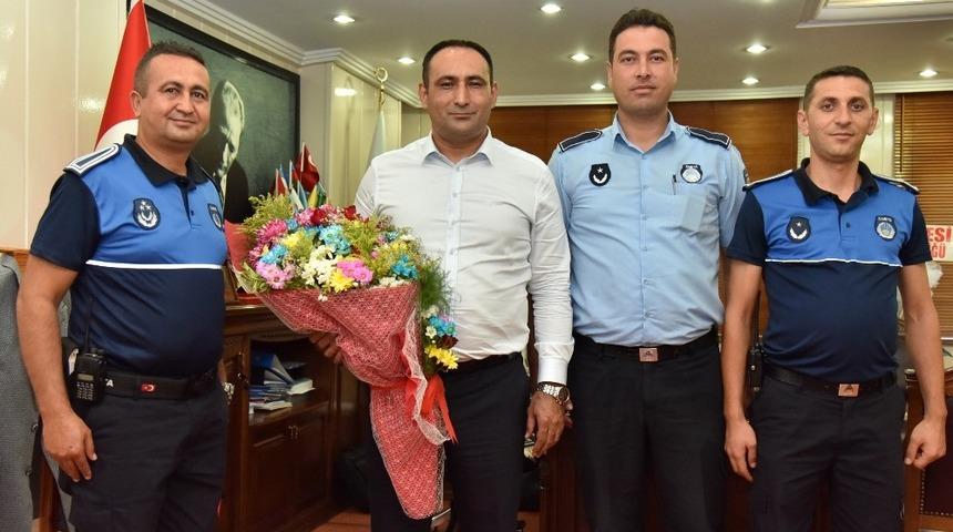 Başkan Yılmaz, zabıta personeliyle bir araya geldi