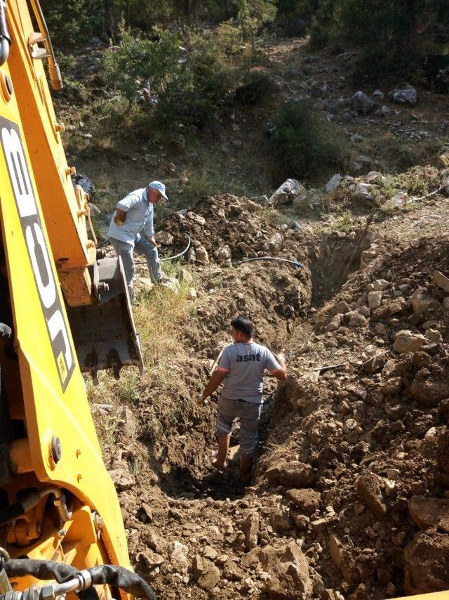 Akseki ASAT arızalarına anında müdahale etti