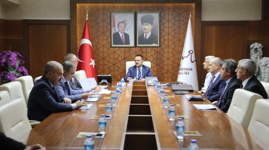 &Uuml;niversiteler koordinasyon toplantısı yapıldı