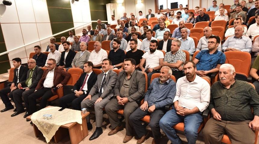 Ahlat&rsquo;ta kırsal kalkınma yatırımlarının desteklenmesi toplantısı