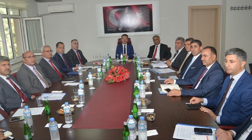 Iğdır&rsquo;da Eğitim-&Ouml;ğretim yılına hazırlık toplantısı yapıldı