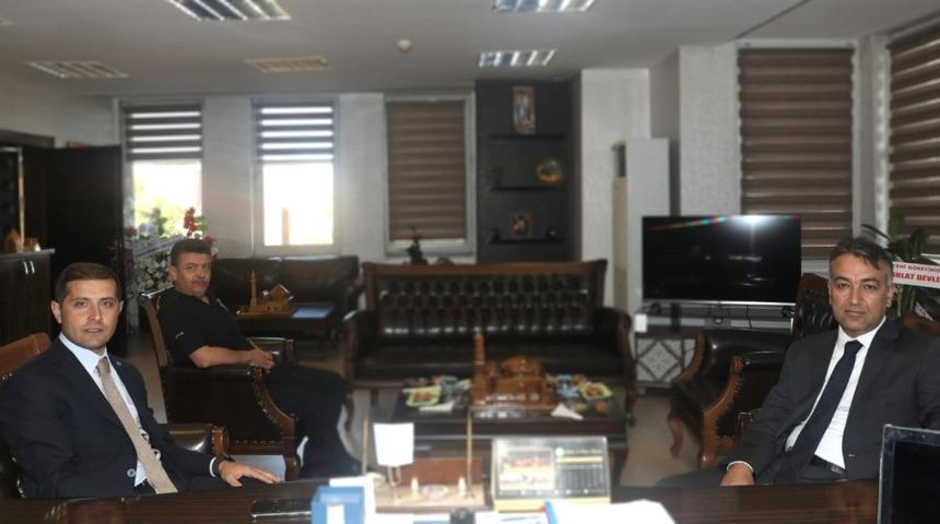 Vali &Ccedil;ağatay&rsquo;dan Ahlat Kaymakamı Erat&rsquo;a &lsquo;hayırlı olsun&rsquo; ziyareti
