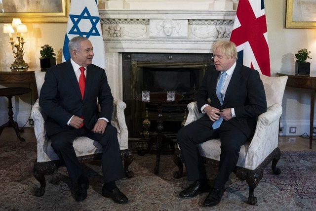 İsrail Başbakanı Netanyahu, İngiltere Başbakanı Johnson ile İran’ı görüştü