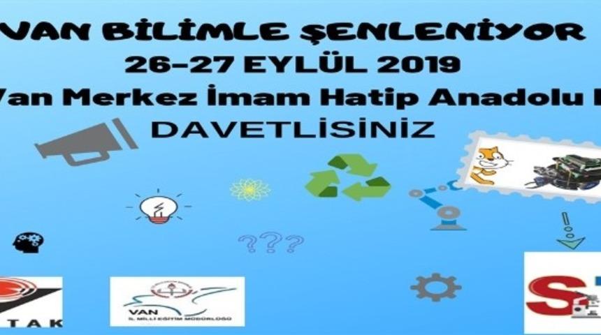 Van&rsquo;da bilim şenlikleri başlıyor