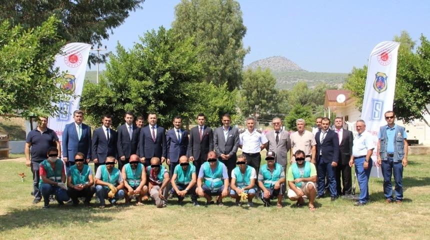 Silifke&rsquo;de Denetimli Serbestlikten temiz &ccedil;evre projesi