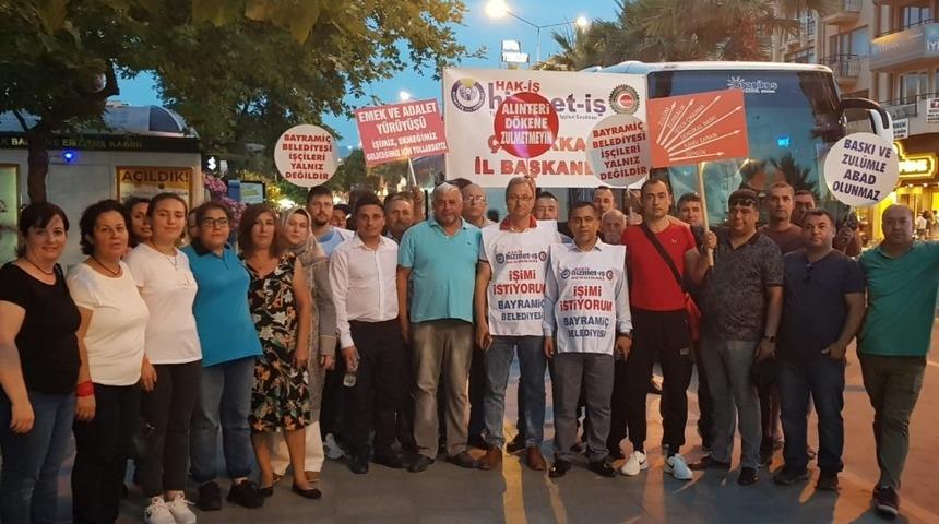 Bayrami&ccedil; Belediyesi&rsquo;nde iş&ccedil;i kıyımına devam