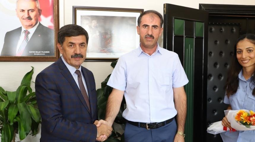 Zabıta Teşkilatı&rsquo;ndan Başkan Aksun&rsquo;a ziyaret