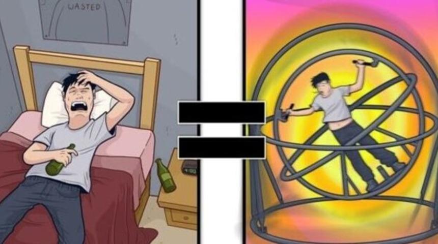 Sarhoş insan ne görür, aslında nedir?