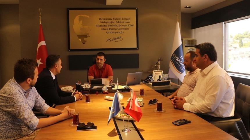 Başkan G&uuml;nel, jeoloji m&uuml;hendisleriyle bir araya geldi