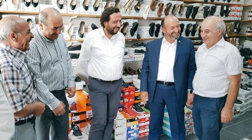 Kavuncu&rsquo;dan esnaf turu