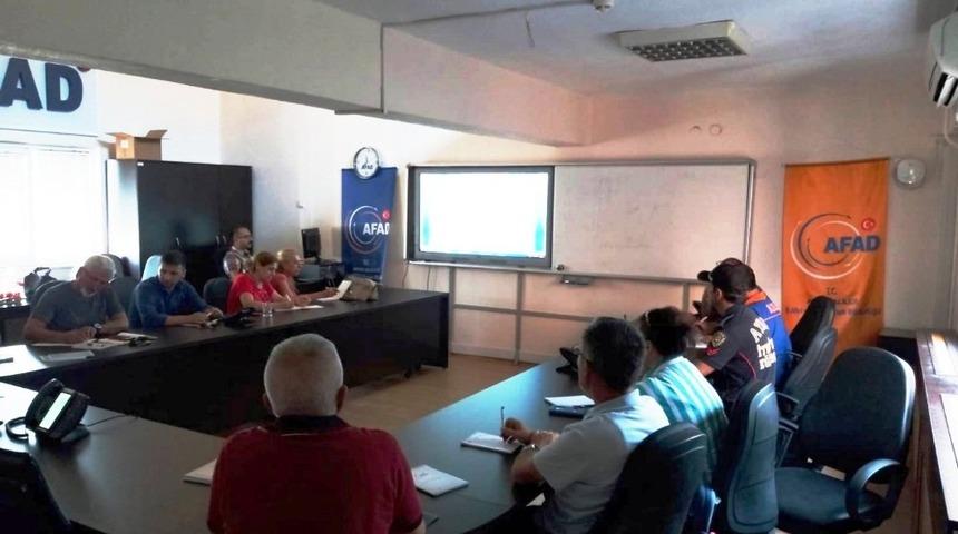 AFAD’ta değerlendirme toplantısı yapıldı