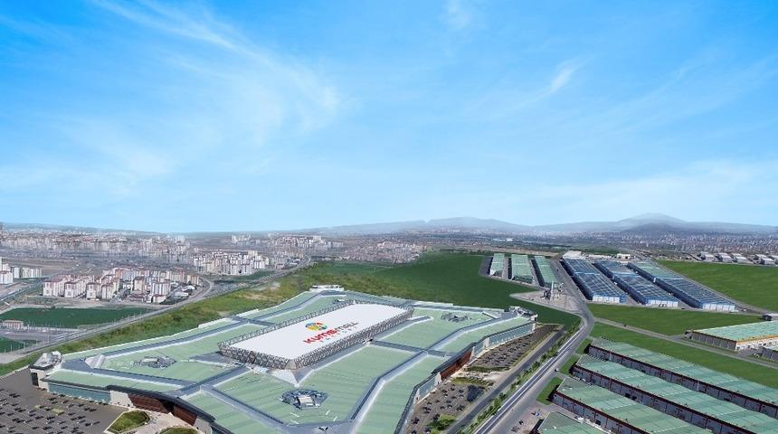 Dev projedeki ticari alanlar sahiplerini bekliyor