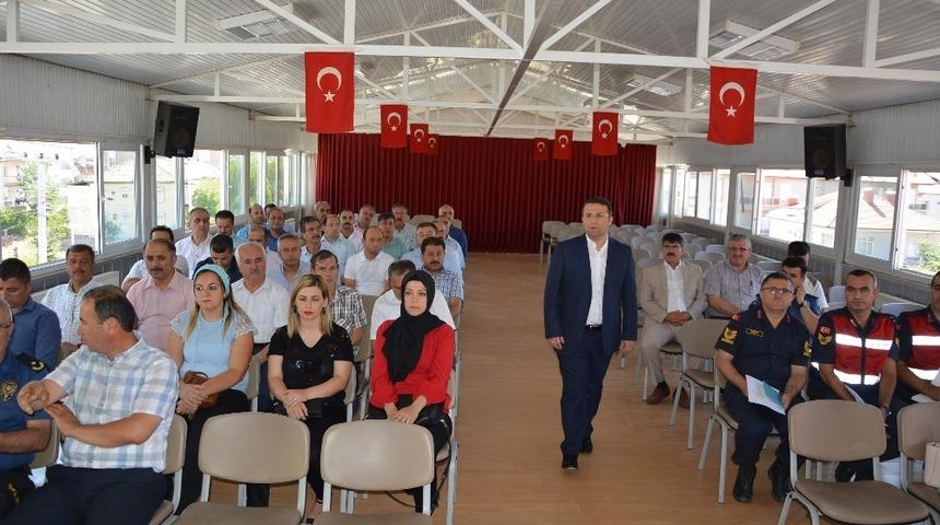 -2019-2020 Eğitim Öğretim Yılı Okul Güvenliği Toplantısı Yapıldı