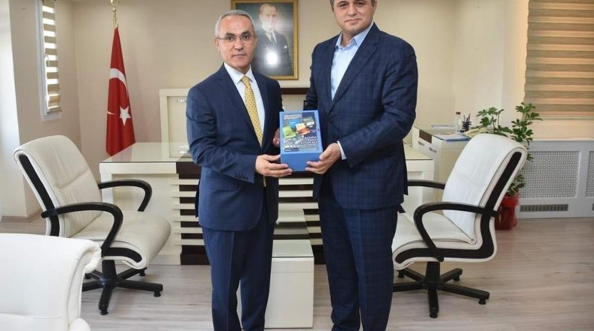 Başkan Serkan Acar&rsquo;dan Kaymakam Tekin&rsquo;e &ldquo;hayırlı olsun&rdquo; ziyareti