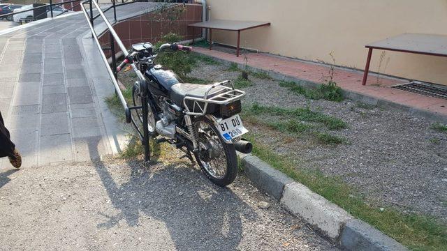 Düzce’de otomobil ile motosiklet çarpıştı: 1 yaralı