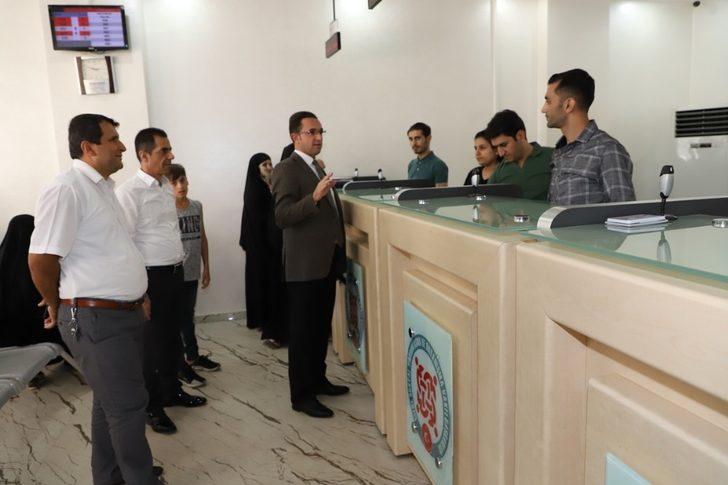 Kaymakam Sinanoğlu kurumları inceledi G2